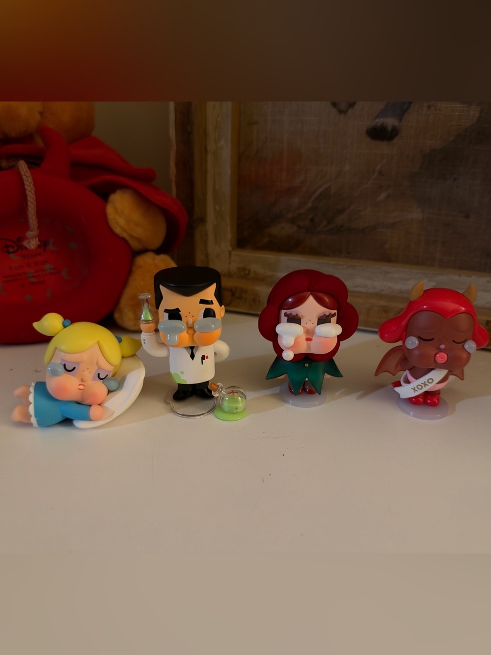 Popmart crybaby figures